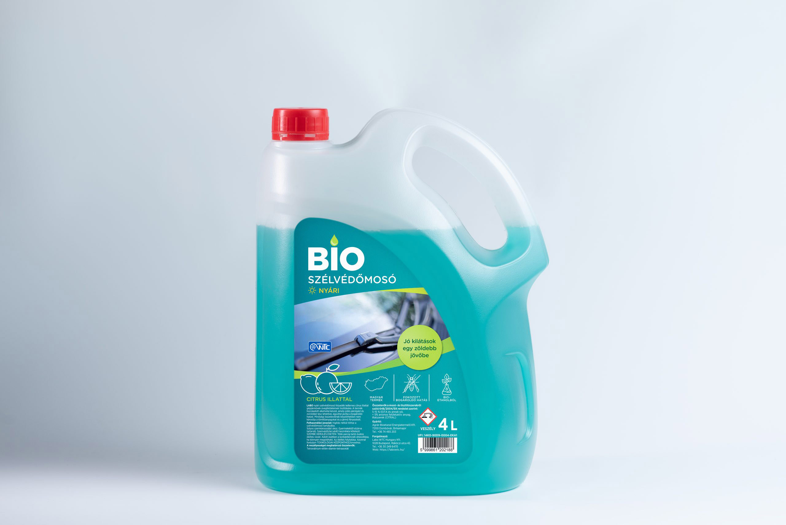 Bio nyári szélvédőmosó folyadék 4 L